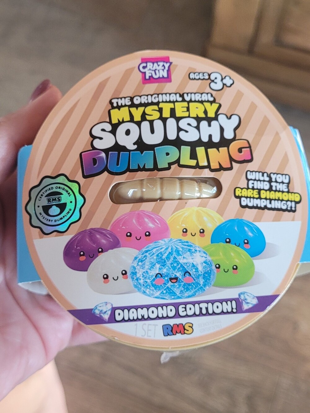 Mystery Squishy Dumpling - Diamond Edition.